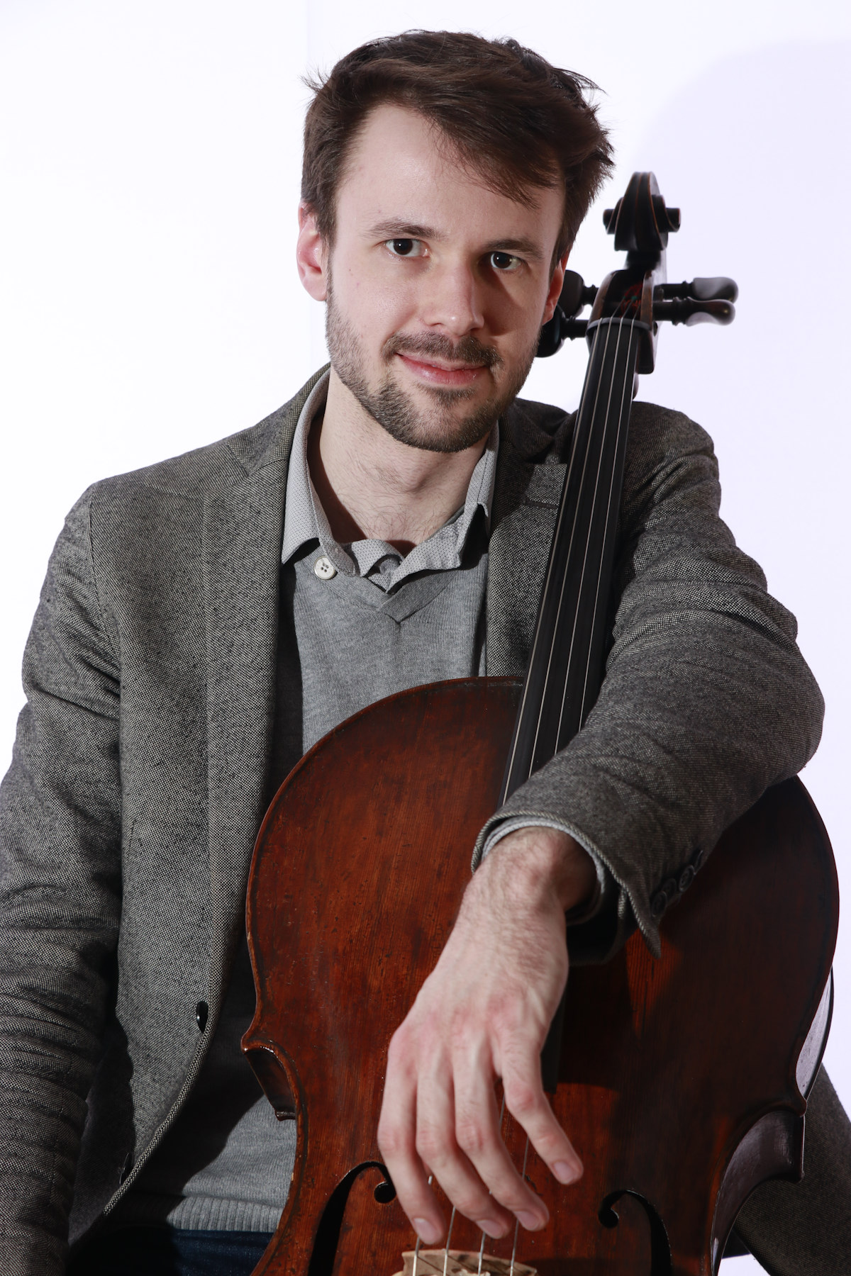 Portrait de Auguste Rahon, violoncelliste