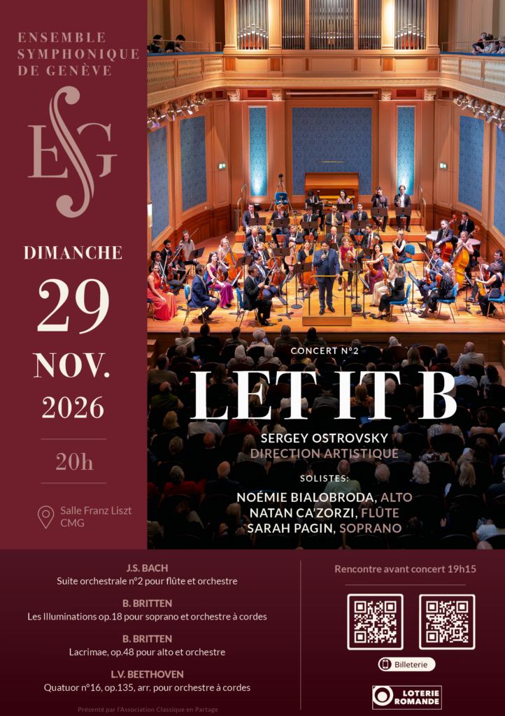 Affiche du concert Let it B