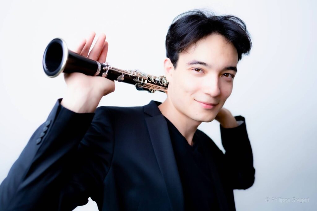 Portrait de Quentin Chartier, clarinettiste